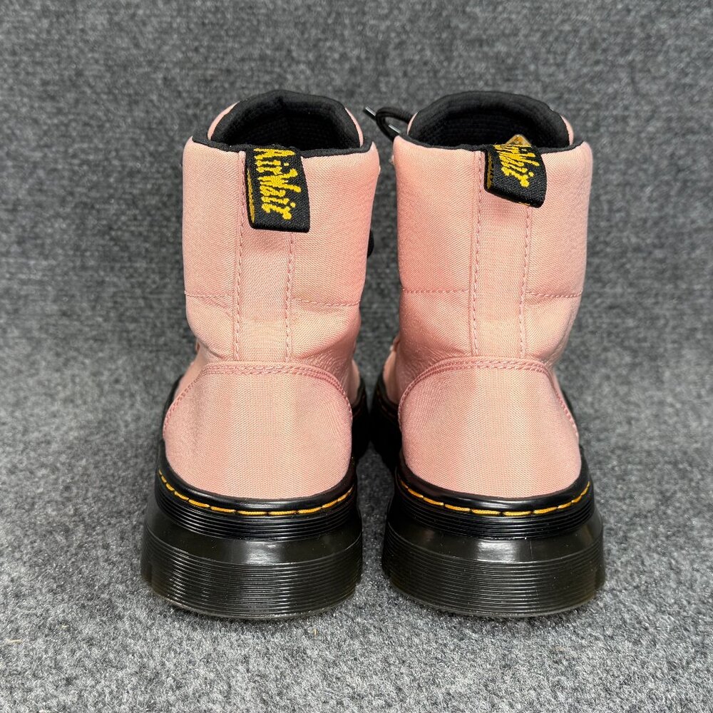 Dr. Martens Pink Canvas Combat Boots - Picture 6 of 13